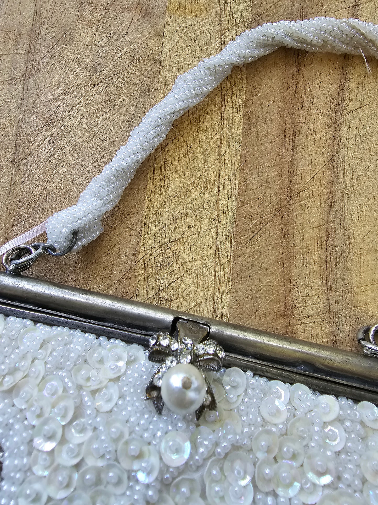 Katherine's Collection Beaded Bridal/Wedding Purse Evening Bag