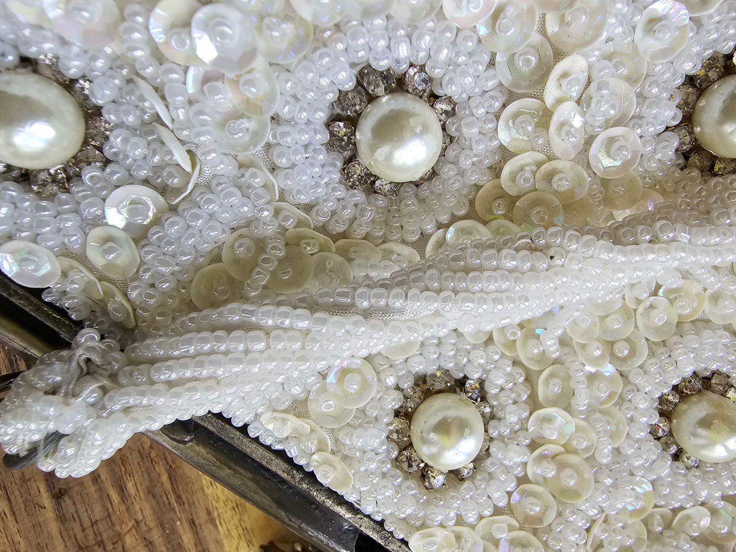 Katherine's Collection Beaded Bridal/Wedding Purse Evening Bag