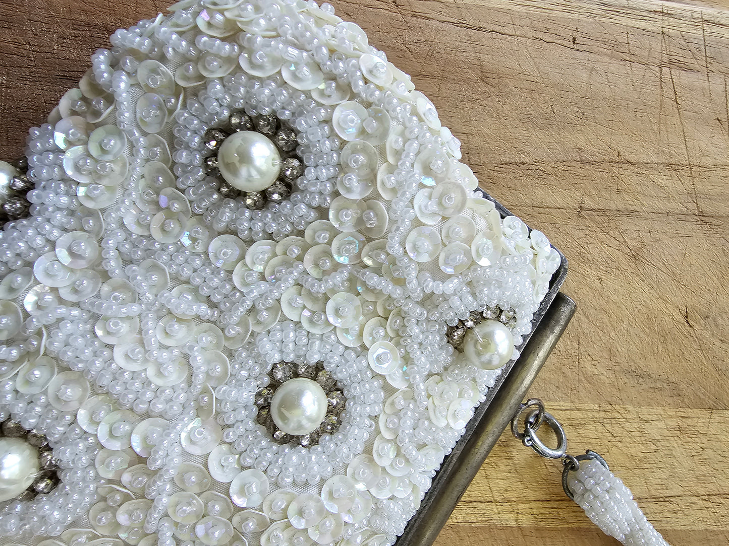Katherine's Collection Beaded Bridal/Wedding Purse Evening Bag