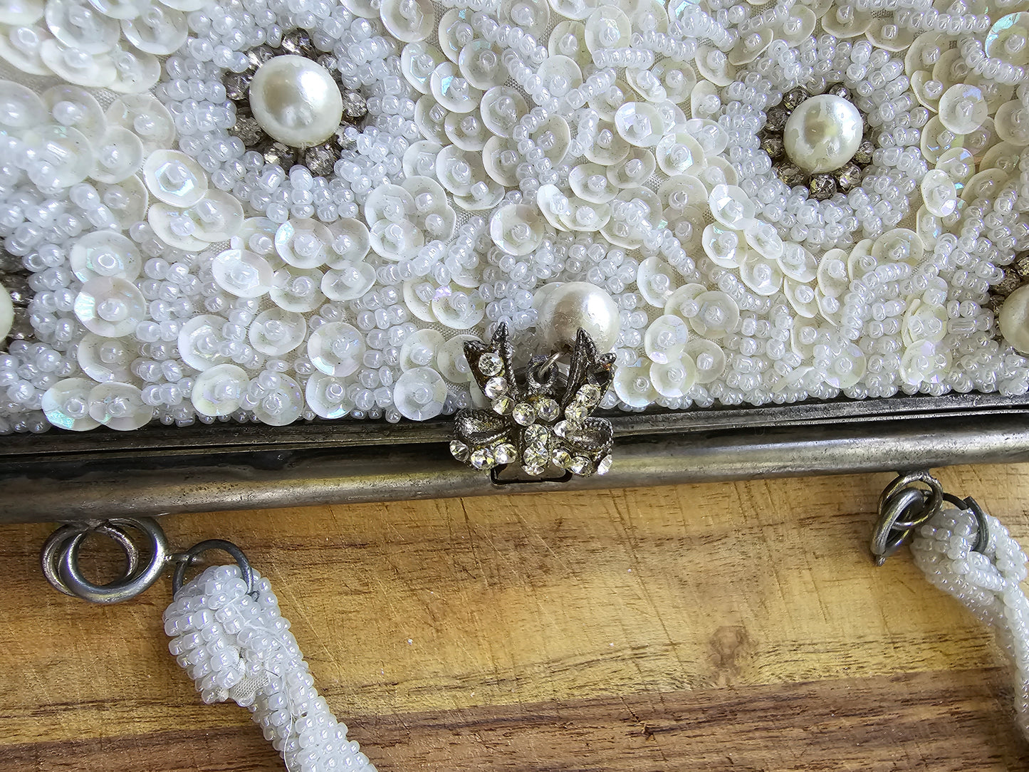 Katherine's Collection Beaded Bridal/Wedding Purse Evening Bag