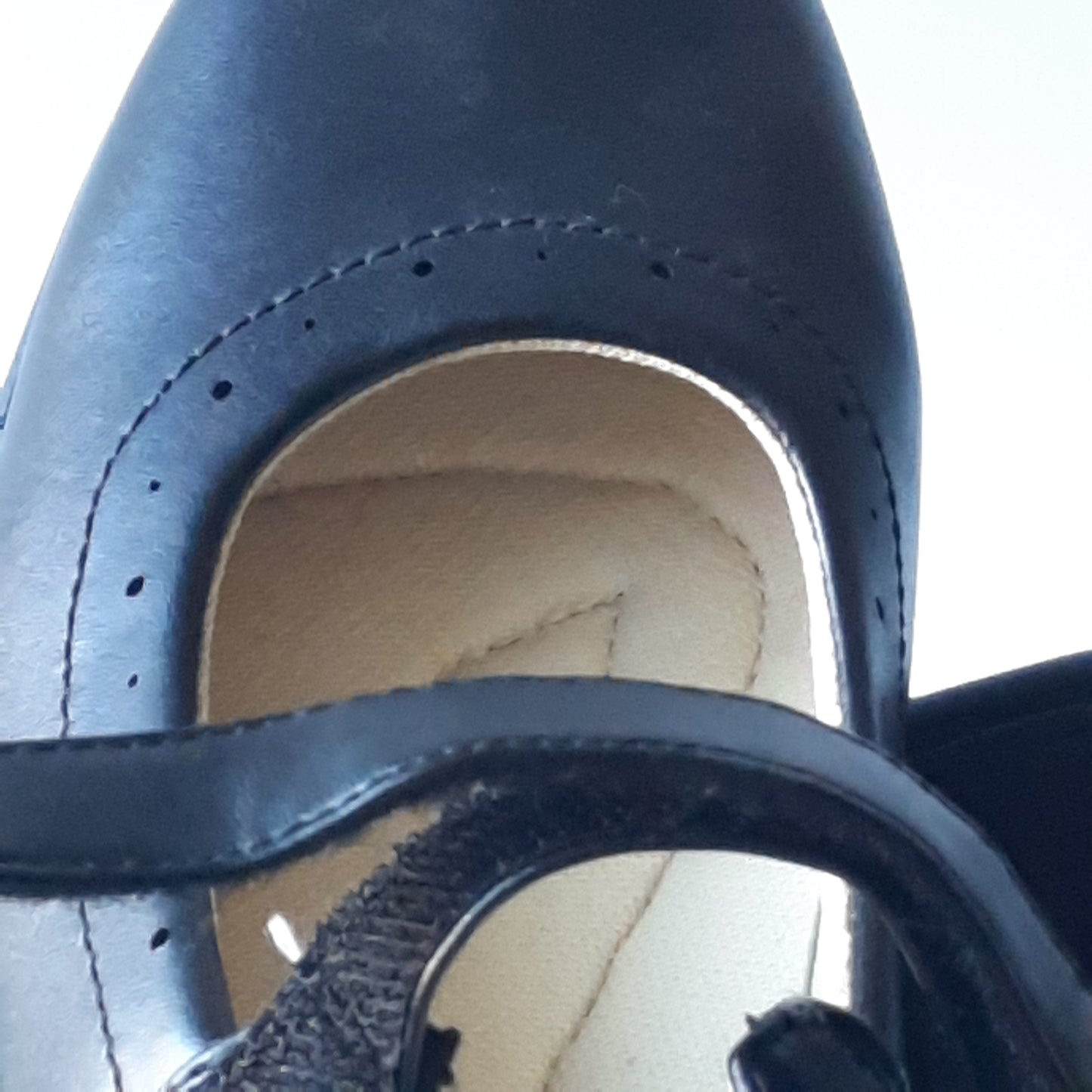 Girls Black Easy Strider Mary Jane Shoes Size 3 NWOT