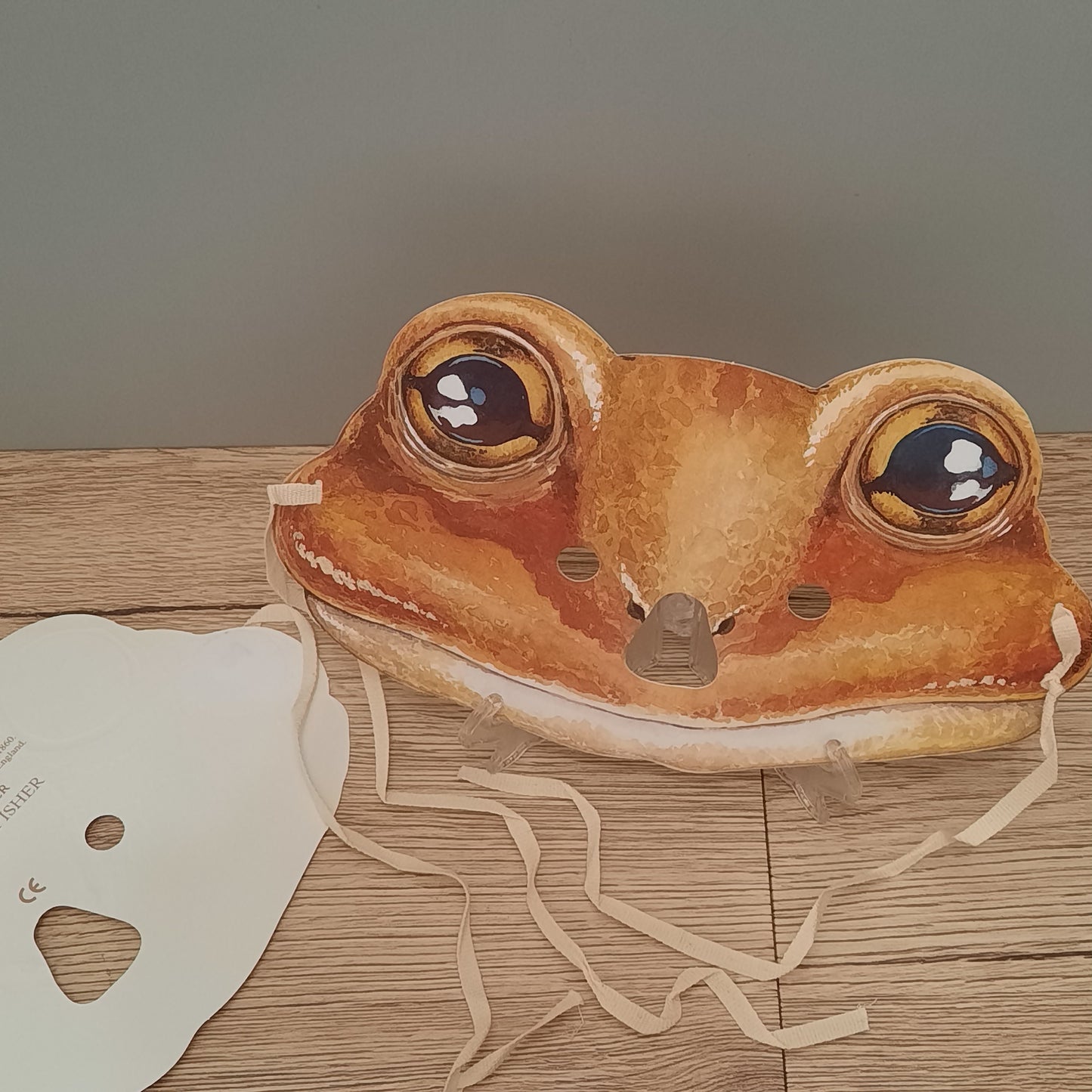 Beatrix Potter " Mr. Jeremy Fisher" Paper Mask 1993