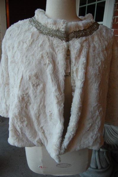 Beaded Bridal Shawl/Cape Katherine's Collection