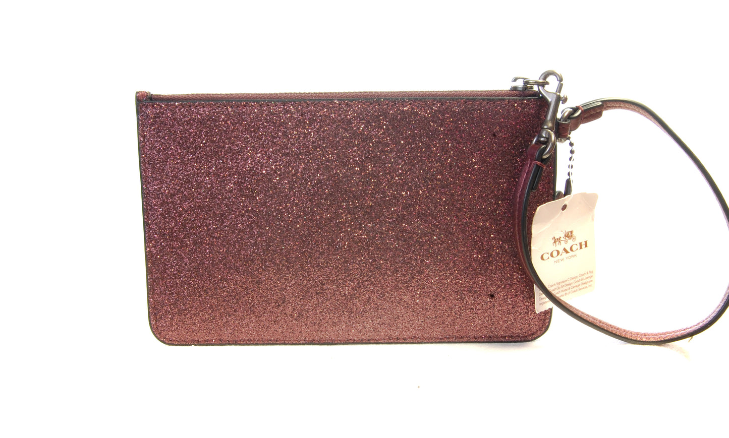 Authentic Coach Wristlet Fuchsia F33702 New with tags