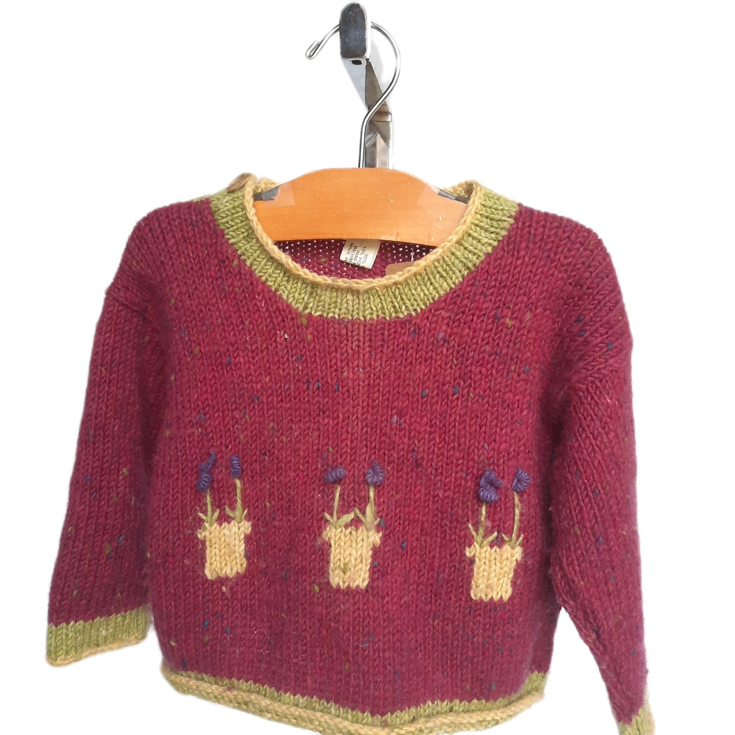 "Julie Dillon "Knitwear Baby 24mo. Long Sleeve Sweater