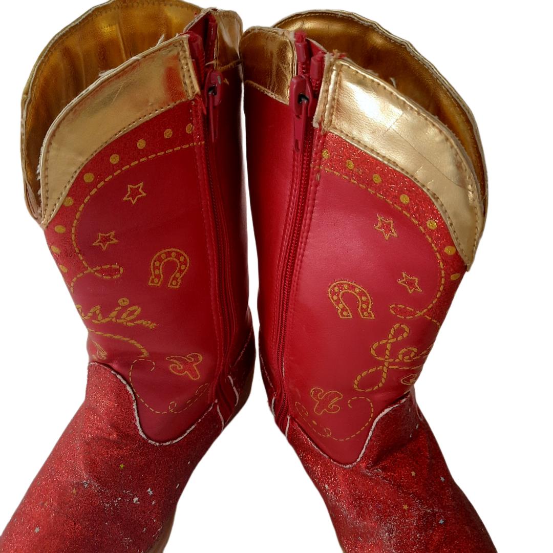 Girl's Disney Jessie Cowgirl Boots size 13