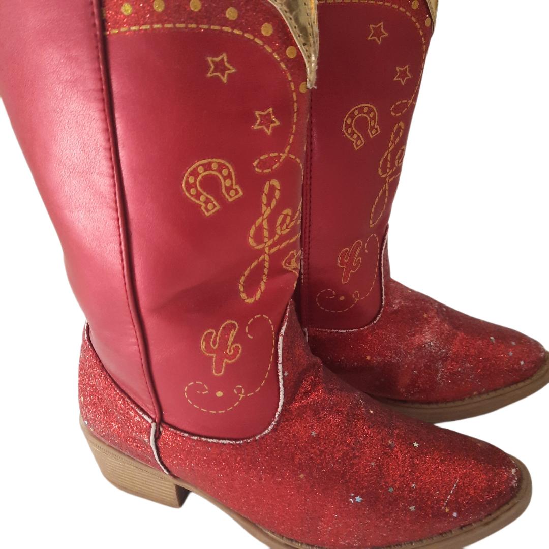 Girl's Disney Jessie Cowgirl Boots size 13