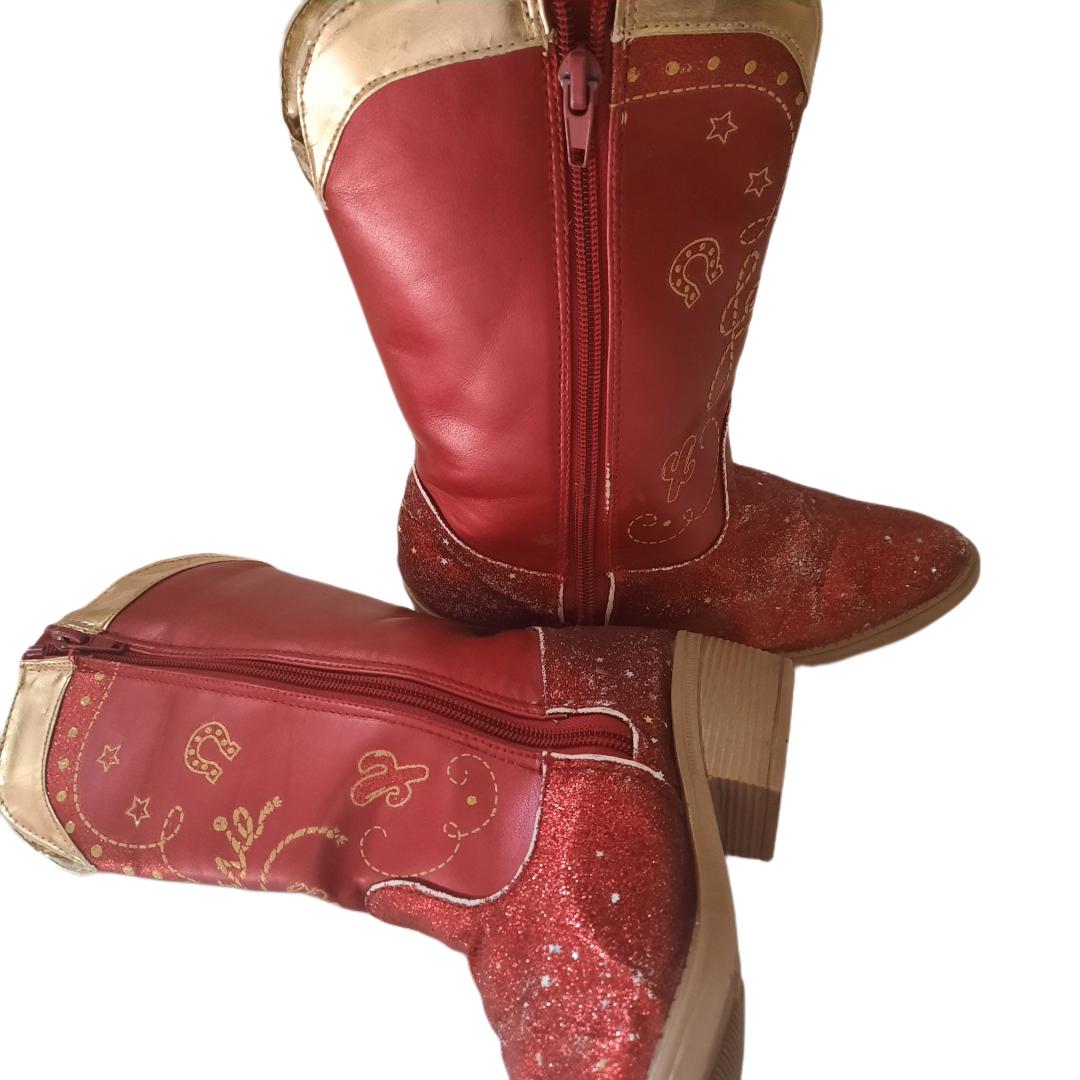 Girl's Disney Jessie Cowgirl Boots size 13