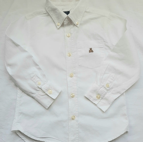 Baby Gap Long Sleeve Shirt And Sweater Vest Sz. 4T