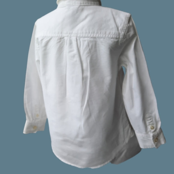Baby Gap Long Sleeve Shirt And Sweater Vest Sz. 4T