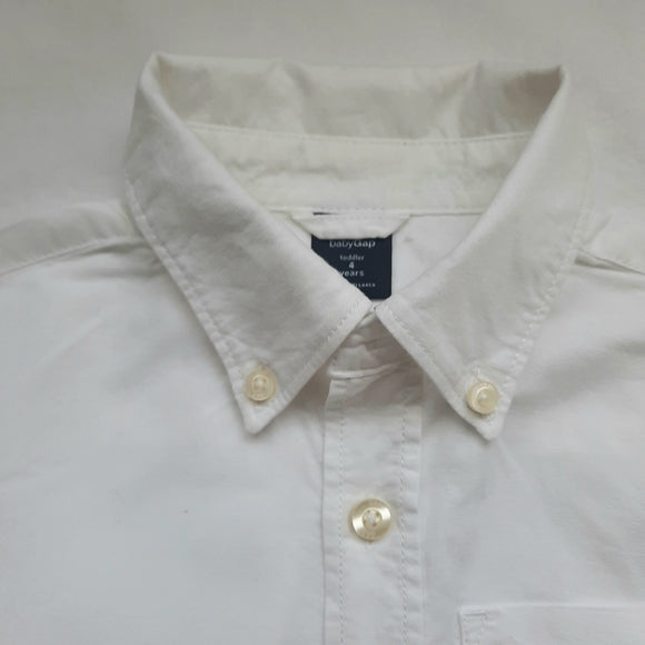 Baby Gap Long Sleeve Shirt And Sweater Vest Sz. 4T