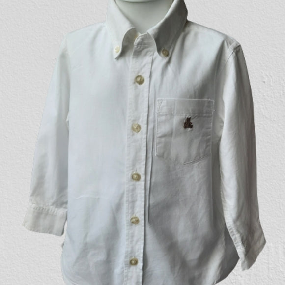 Baby Gap Long Sleeve Shirt And Sweater Vest Sz. 4T