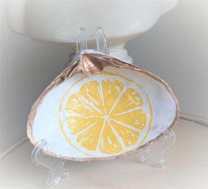 Clam Shell Art Lemon