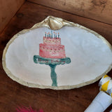 Clam Shell Art Birthday Cake