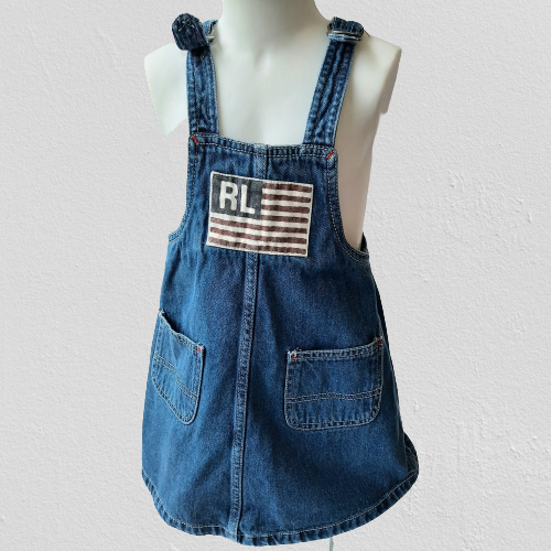 Ralph Lauren Denim Overall Dress
