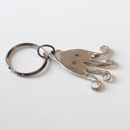 Vintage Repurposed Key Chain Vintage Fork