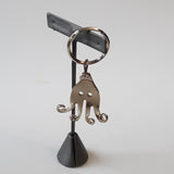 Vintage Repurposed Key Chain Vintage Fork
