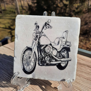Tile Art "Motorcycle"
