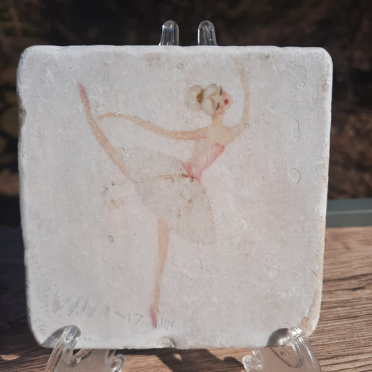 Tile Art "Nutckracker Pink Tutu"