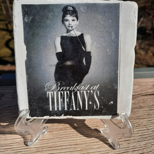 Tile Art "Audrey Breakfast At Tiffany's"