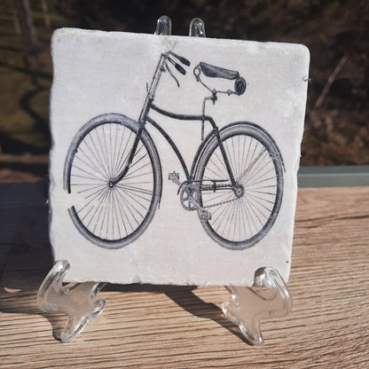 Tile Art ""Beach Bike"