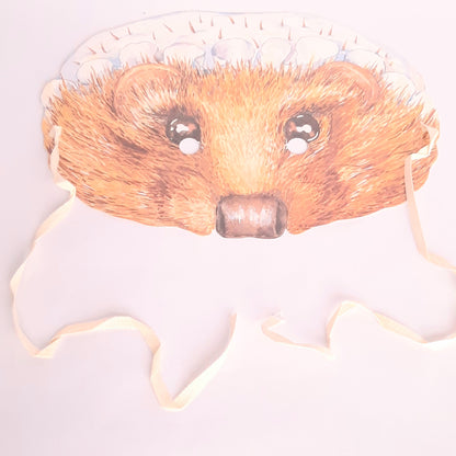 Beatrix Potter "Mrs. Tiggy-Winkle Paper Mask 1993