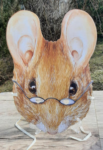 Beatrix Potter "The Tailor Of Gloucester Mouse" Paper Mask 1993