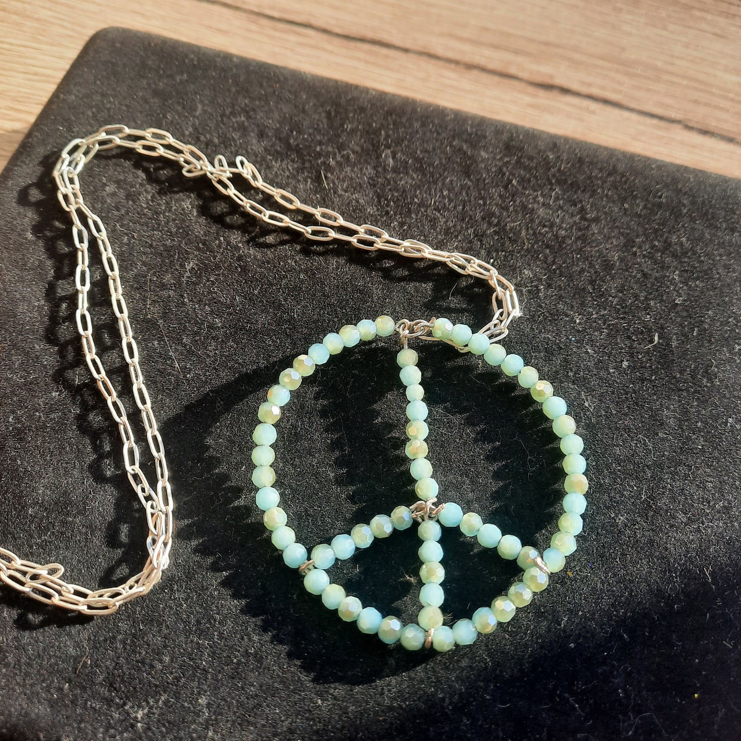 Crystal Peace Sign