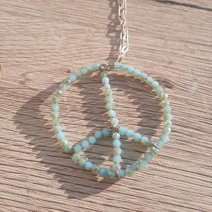 Crystal Peace Sign