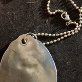 Sterling Silver Spoon/Coin Necklace