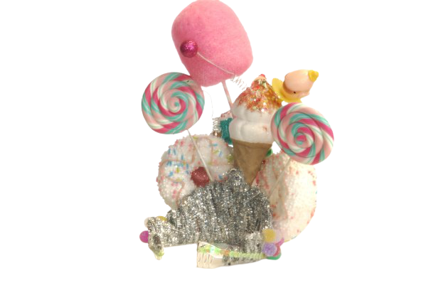Sweet Tooth Candy Headpiece /Birthday Headpiece/ Photo Prop