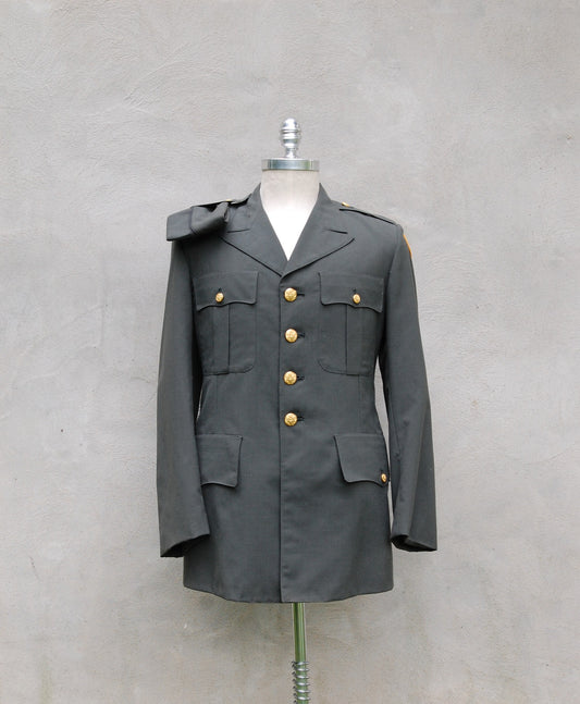 Authentic Military Jacket With Barret