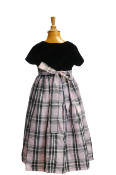 Pre Owned Somerset Lane Toddler Girl Plaid Dress size 4