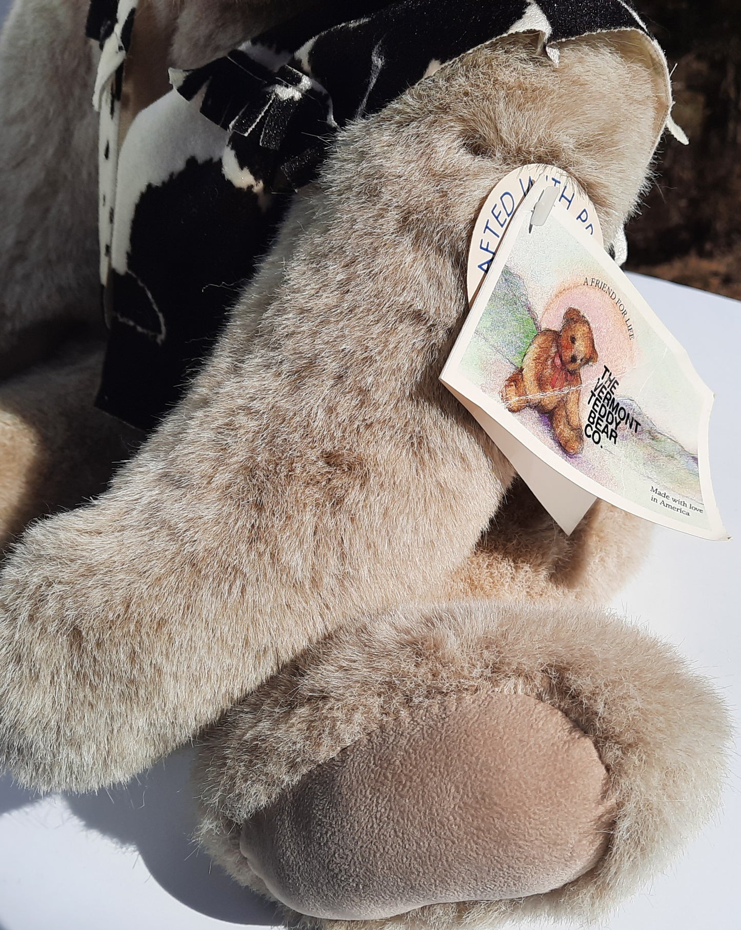 1984 Vintage Vermont Teddy Bear Camel Cowboy