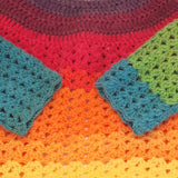 Rainbow Colred Hand Knit Toddler Sweater 2