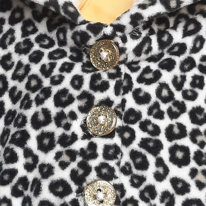Carter's Pull Over Flease Leopard Print 5T.