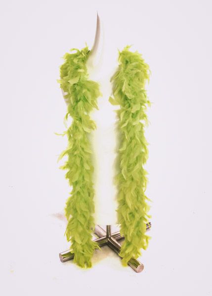 Light Green Full Bodied Boa/ 72" 6 foot /photo prop