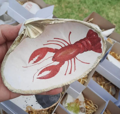 Clam Shell Art Lobster