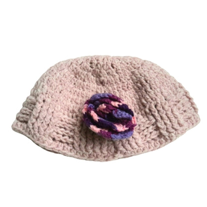 Knit Girl's Hat 3 to 6 years