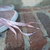 Ladies Pink Glitter  Sneaker size 8