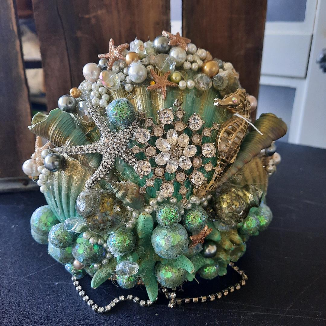 Mermaid Crown Hand Made