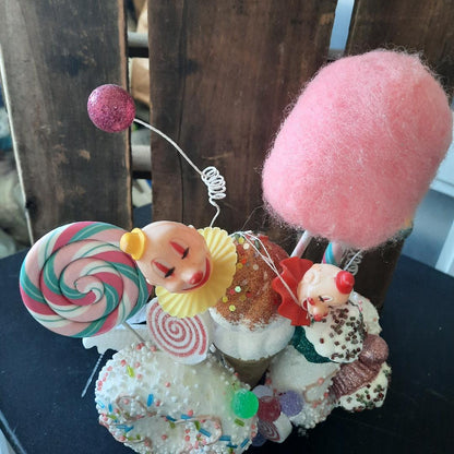 Sweet Tooth Candy Headpiece /Birthday Headpiece/ Photo Prop